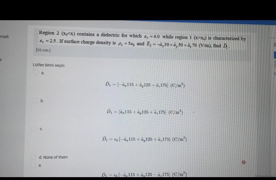 Solved Madi Region 2 Xx0 Is Characterized By 8 2 5 Chegg Com