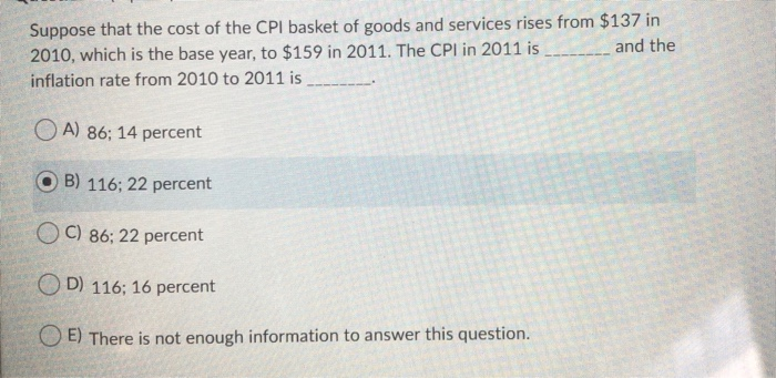 Solved Which statements are true about inflation? Check all | Chegg.com