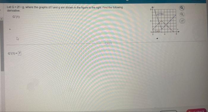 Solved Let G=21−g. Where the graphs of t and g are shown in | Chegg.com