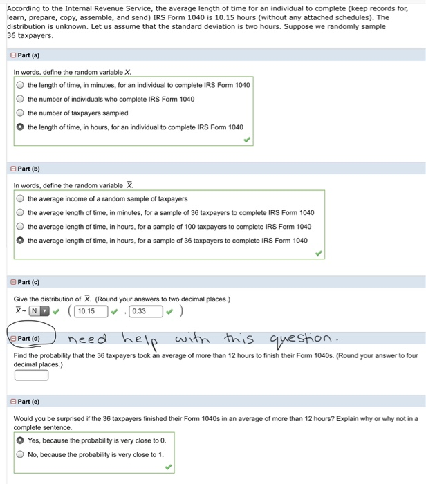 Solved According to the Internal Revenue Service, the