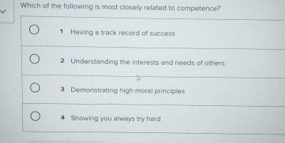 Solved Which of the following is most closely related to | Chegg.com