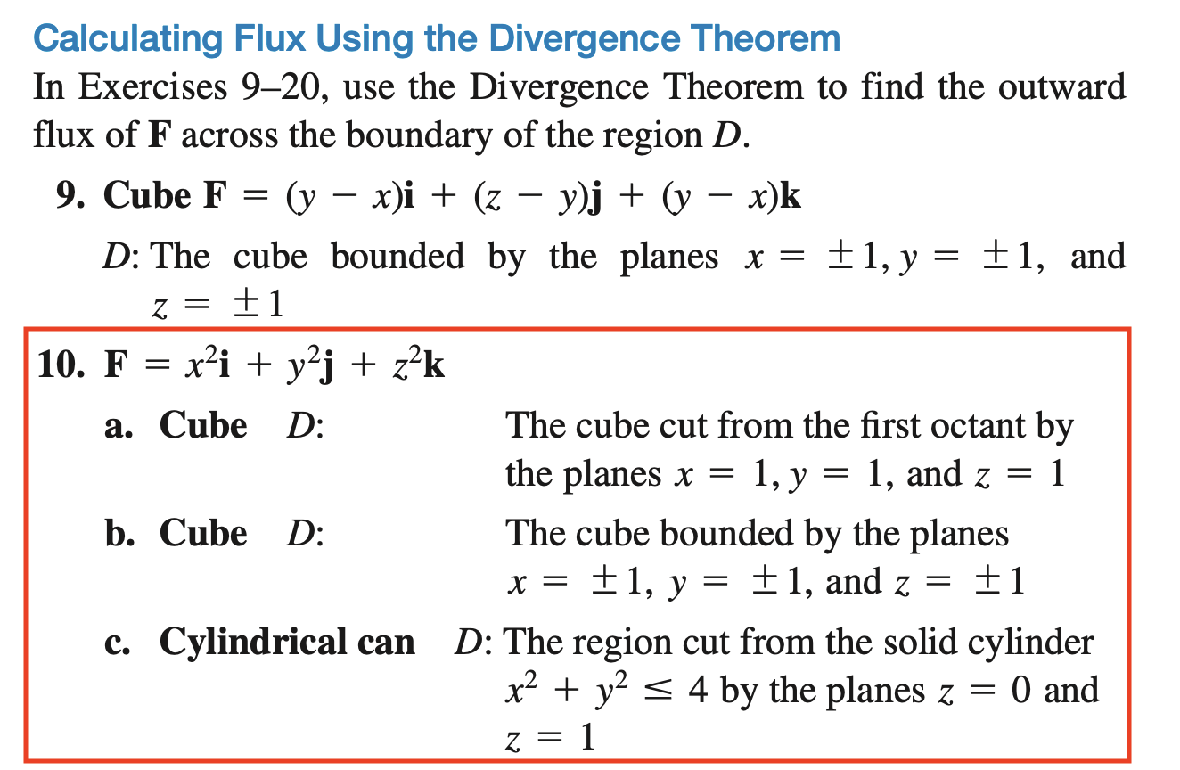 Solved Calculating Flux Using the Divergence TheoremIn | Chegg.com