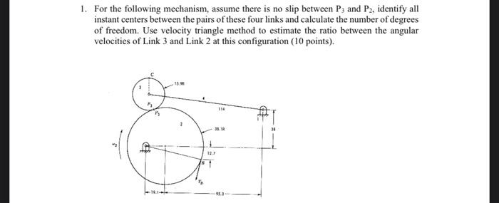 Solved 1. For the following mechanism, assume there is no | Chegg.com