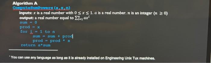 Solved What you need to do: 1. Implement a simple algorithm | Chegg.com