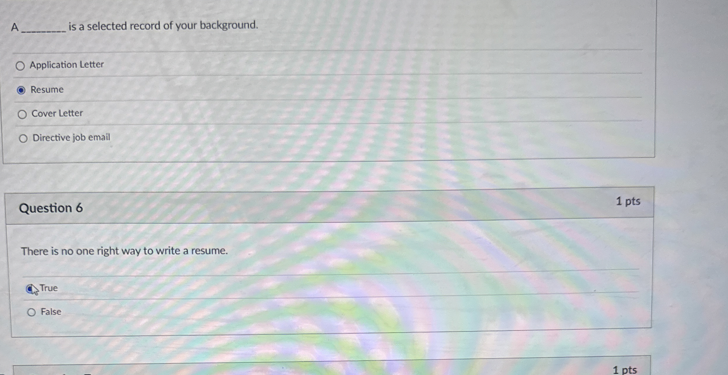 Solved A q, ﻿is a selected record of your