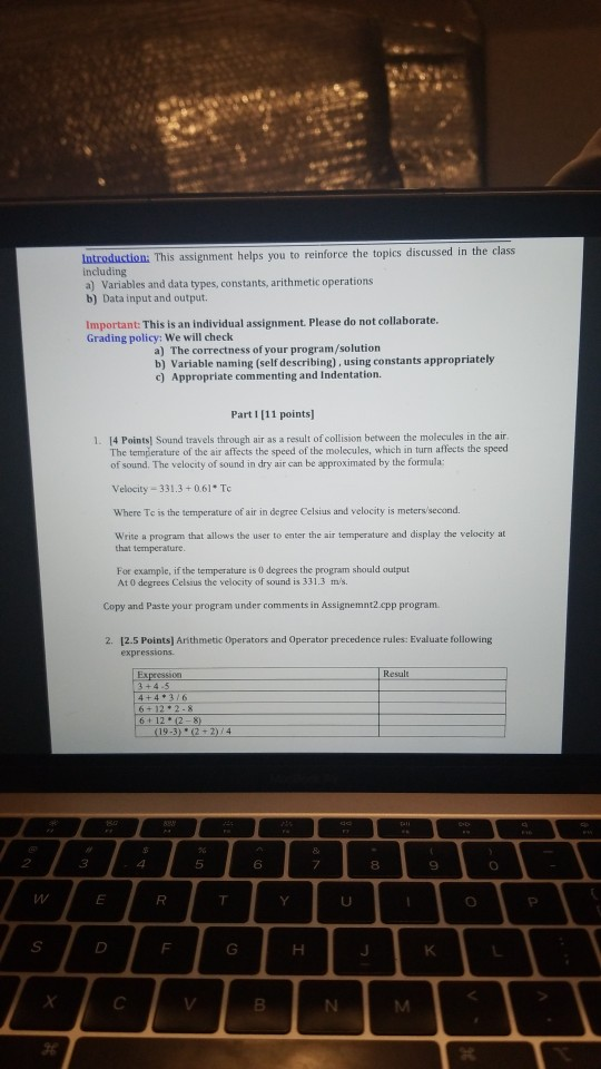 Solved Introduction: This assignment helps you to reinforce | Chegg.com