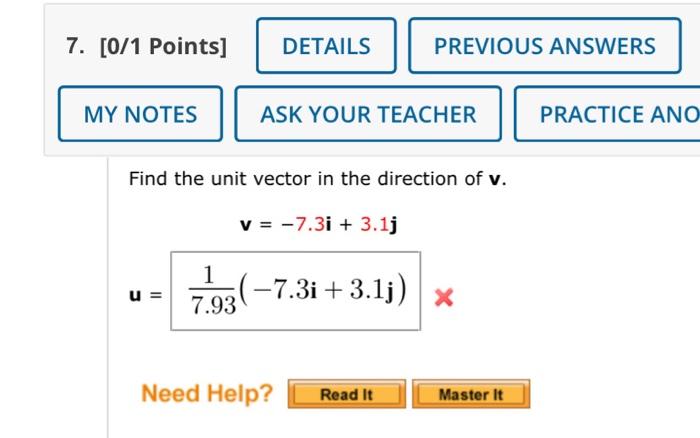 Solved Find the unit vector in the direction of v. | Chegg.com