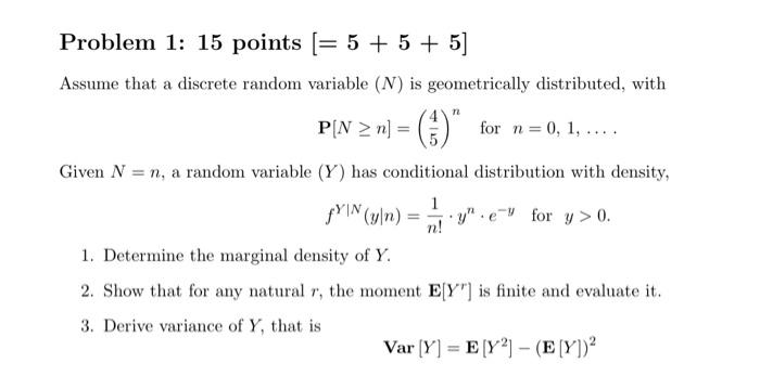 Solved Problem 1: 15 points [= 5 + 5 + 5] Assume that a | Chegg.com