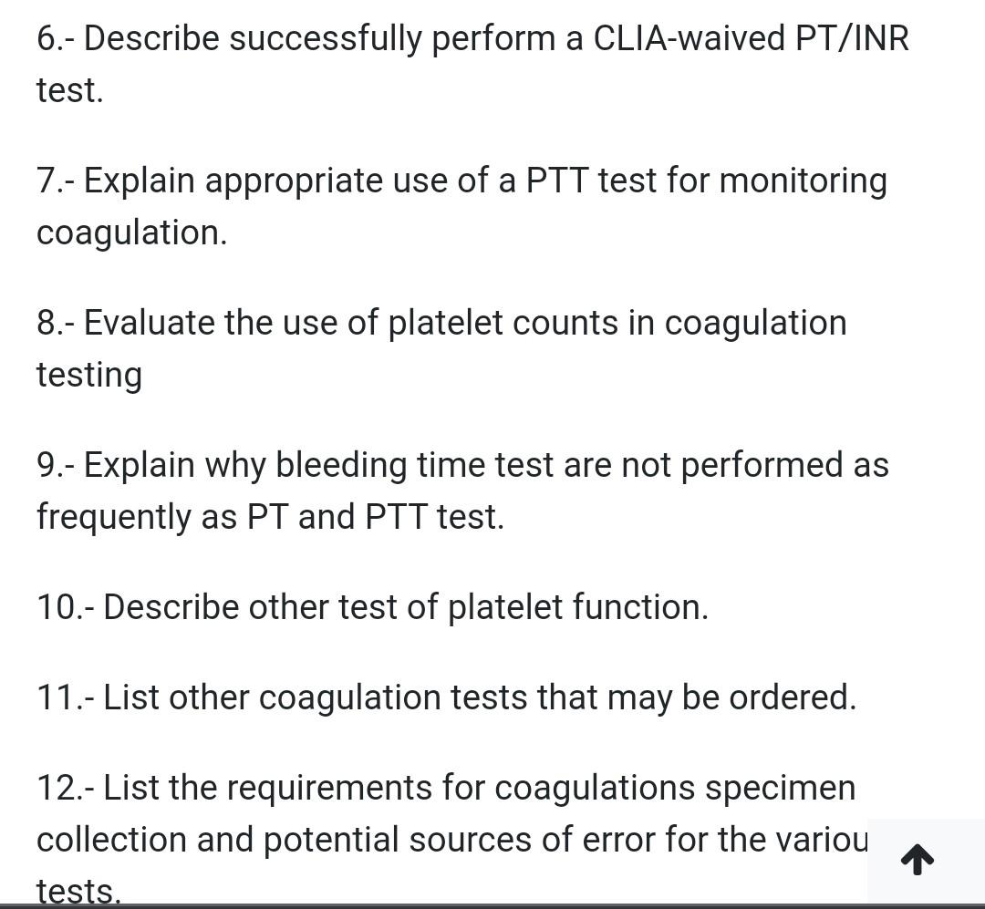 This Is For Interpretation Of Laboratory Results C Chegg Com