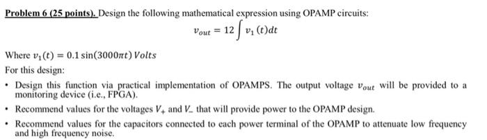 Solved Problem 6 (25 points). Design the following | Chegg.com