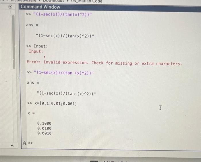 Solved I'm using Matlab but I can't get the codes running I | Chegg.com