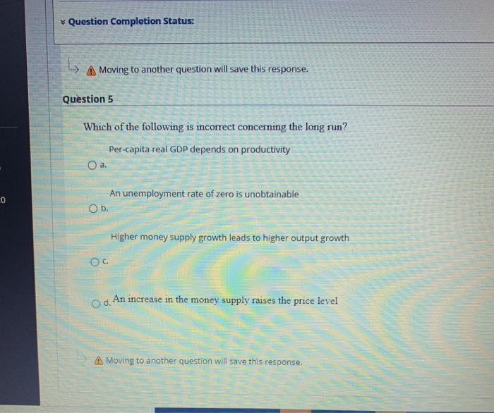 solved question completion status o decrease output... Solved Question Completion Status: A Moving to another | Chegg.com