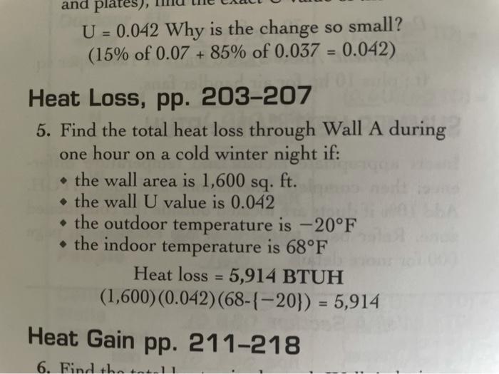 Solved Wall A Section R Values Air film outside 1