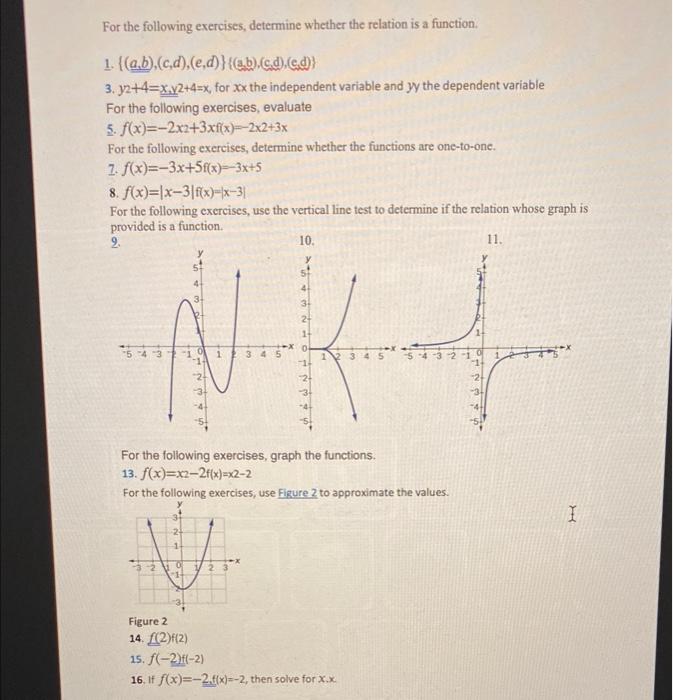 For the following exercises, determine whether the | Chegg.com