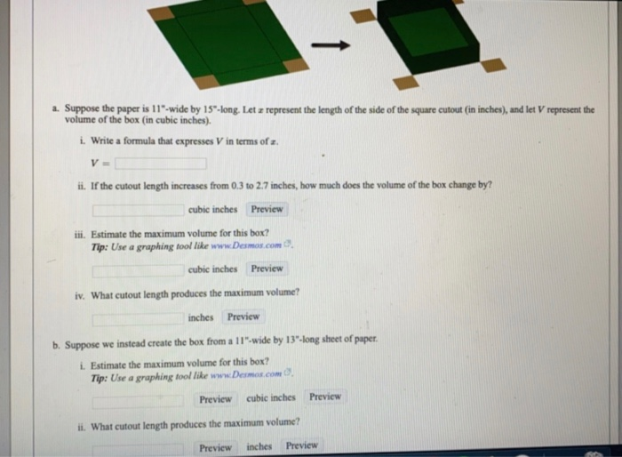 solved-a-box-is-formed-by-cutting-squares-from-the-four-chegg