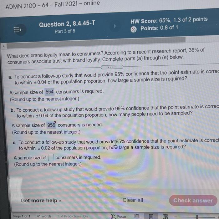 What does brand loyalty mean to consumers? According | Chegg.com