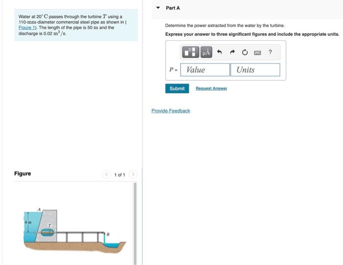 Solved Problem 10.8 Part A Water flows through a horizontal | Chegg.com