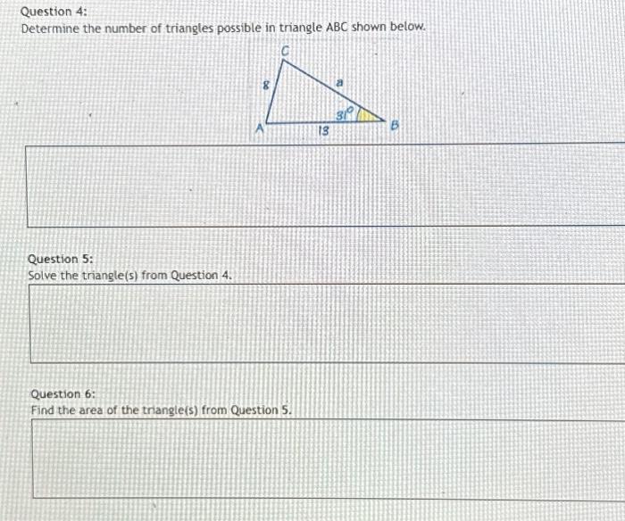 Solved please help me with Question 4-6, the question 5 and | Chegg.com