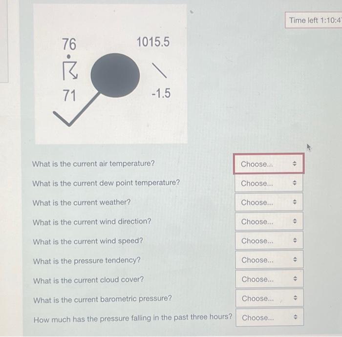 Solved time left 1 10 4 76 1015 5 1 5 what is the current chegg