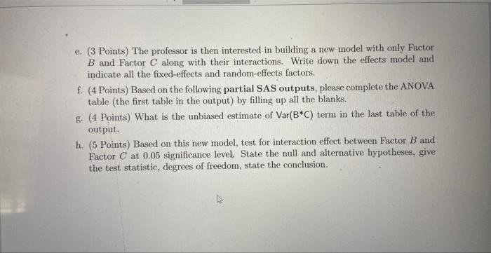 Problem 4. (33 Points) A statistics professor is | Chegg.com