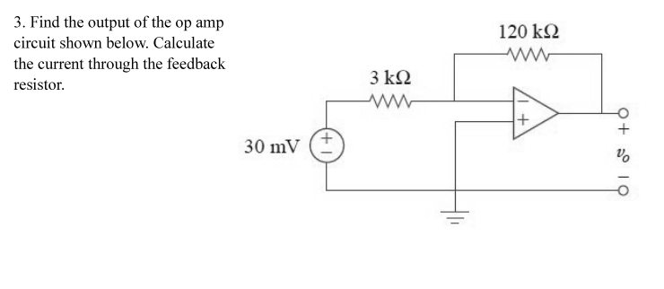 Solved Find the output of the op amp circuit shown in Fig. | Chegg.com