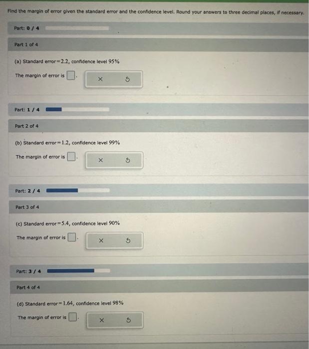 solved-find-the-margin-of-error-given-the-standard-error-and-chegg