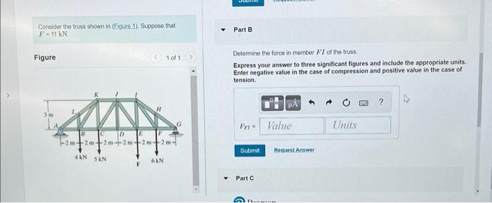 Solved consider the truss shown in (figure 1). suppose that | Chegg.com