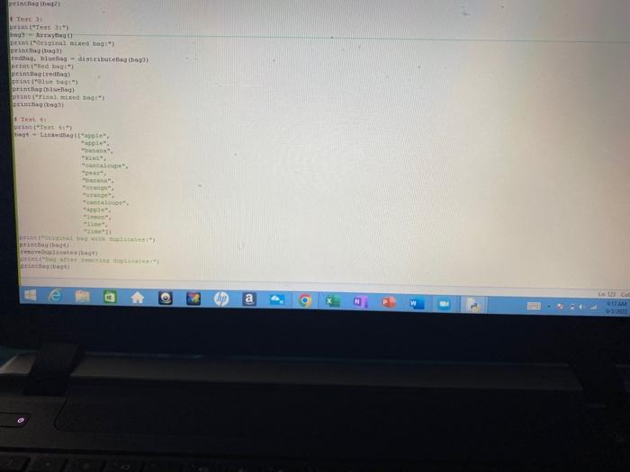this is a python code that i need help coding, please | Chegg.com