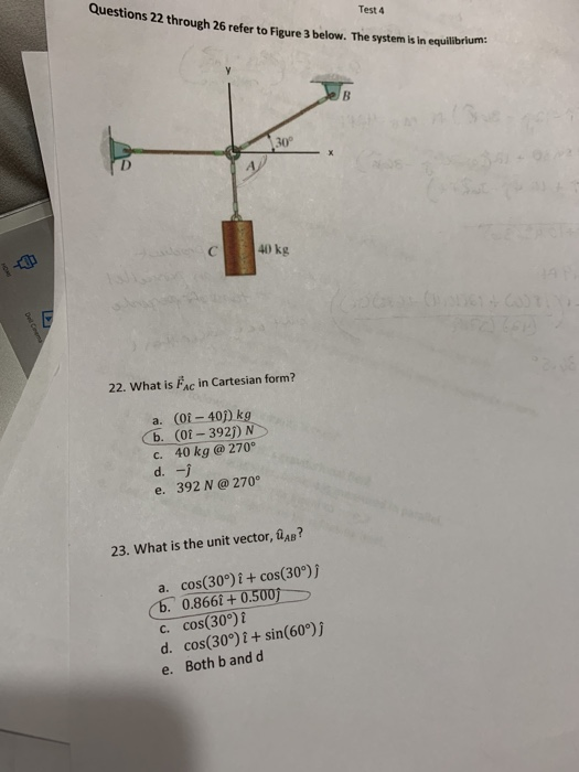 Solved 10 What Is The Angle Between The Unit Vector U Chegg Com