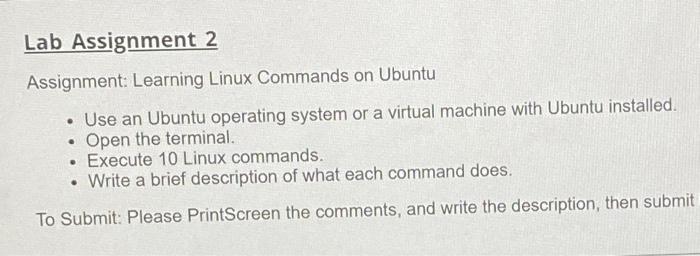 linux assignment pdf