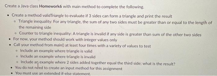 Solved Create a Java class Homework with main method to | Chegg.com