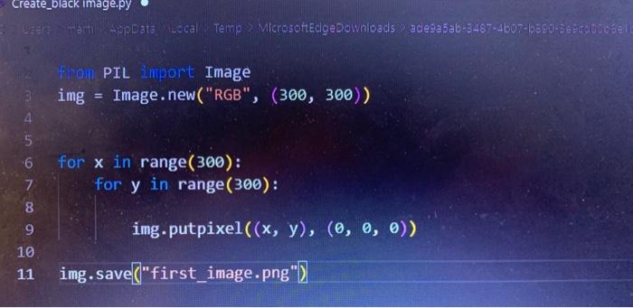 Solved Q3) Create a vertical gradient of grayscale (black to | Chegg.com