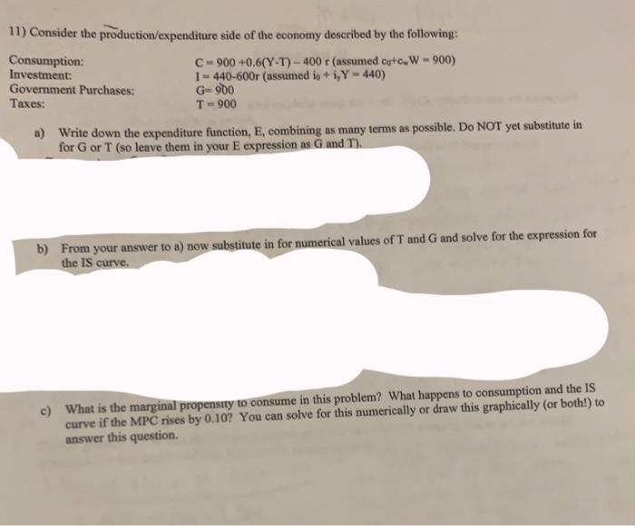 Solved please answer ALL three parts of this question (part | Chegg.com