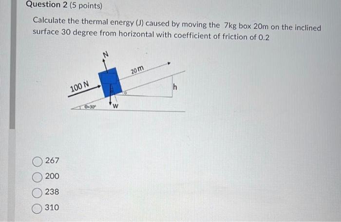 Calculate the thermal energy (J) caused by moving the | Chegg.com