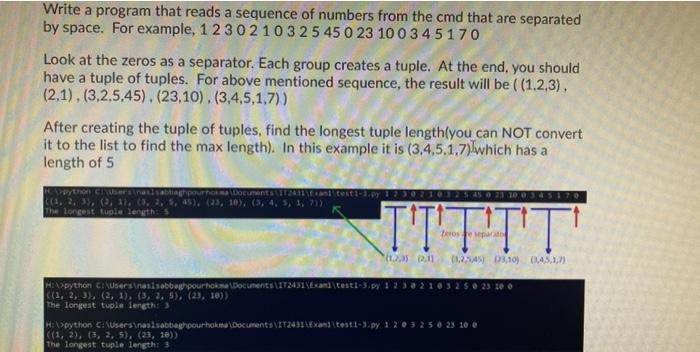 Solved Write a program that reads a sequence of numbers from | Chegg.com