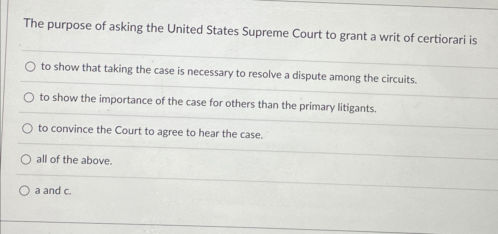 What is the purpose of sales supreme court