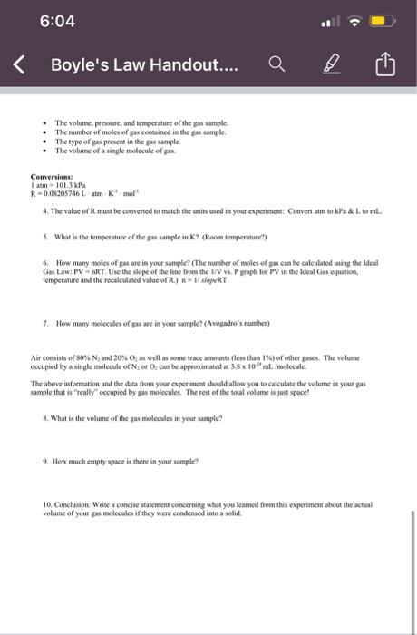 boyle's law experiment risk assessment