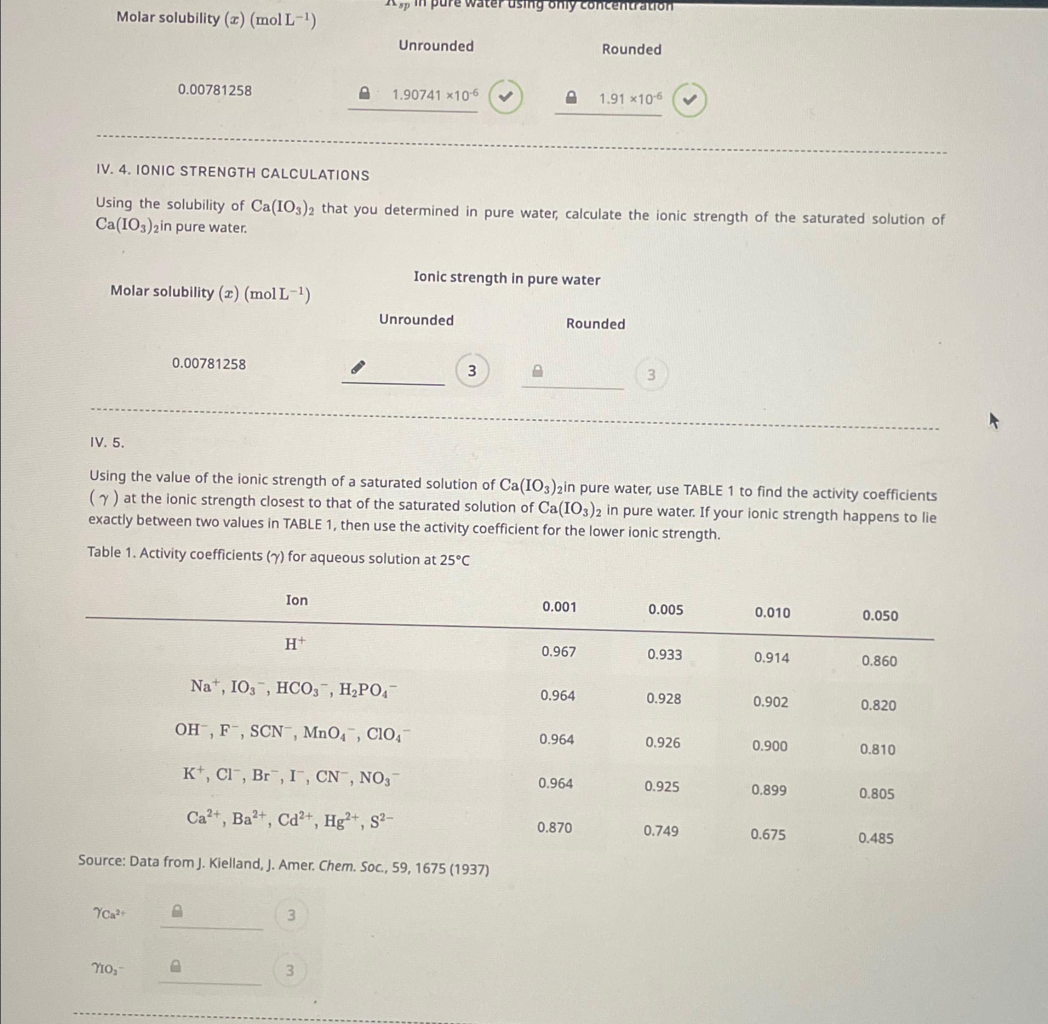 Solved Molar Solubility Chegg Com   Image