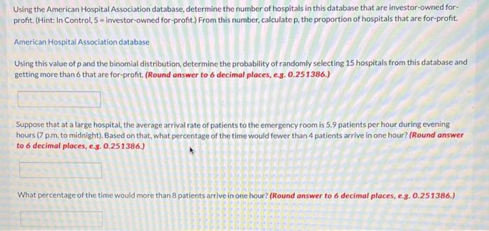 solved-using-the-american-hospital-association-database-chegg