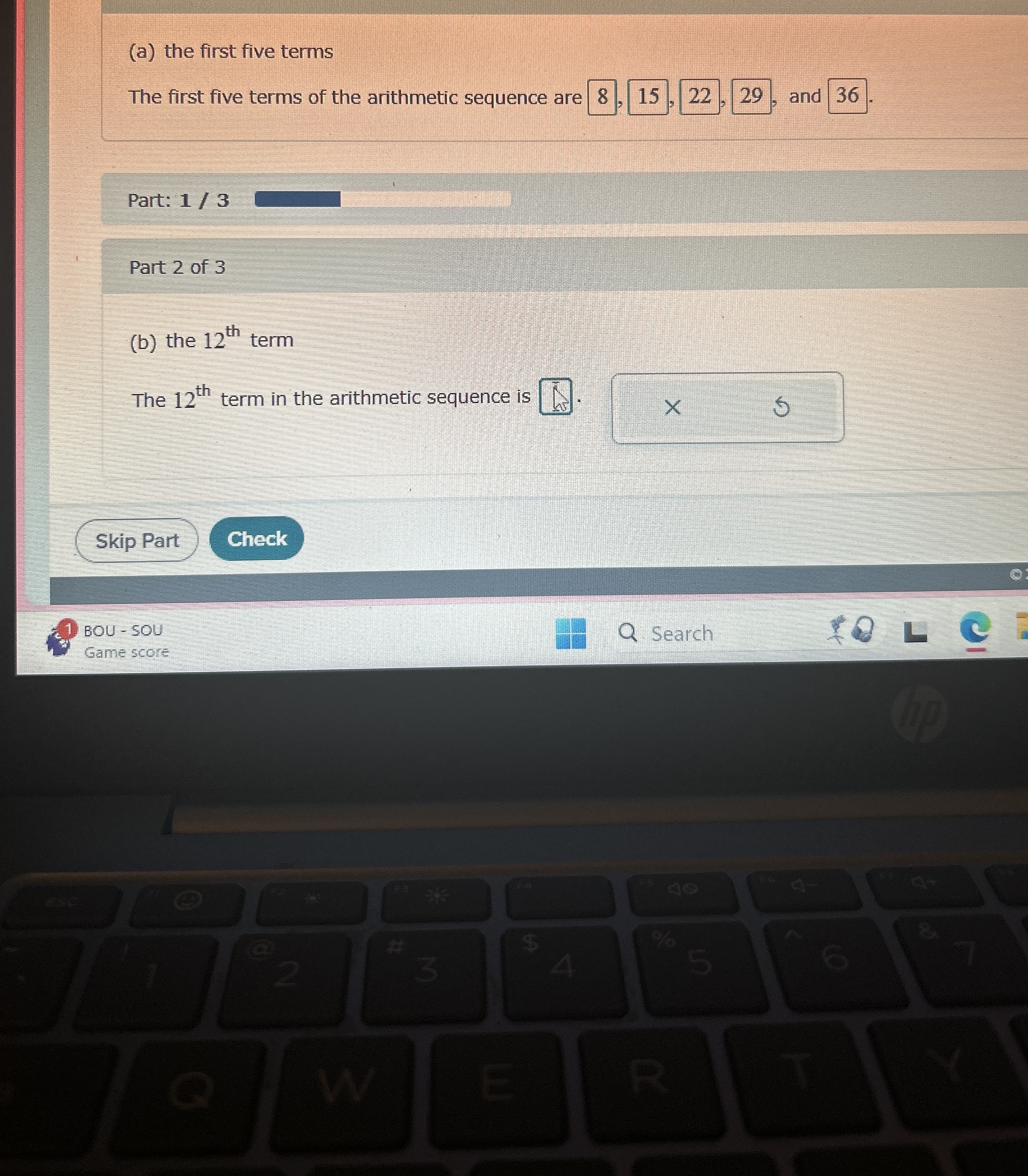 Solved (a) ﻿the first five termsThe first five terms of the