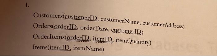 Solved I need help putting this in third normal form and | Chegg.com