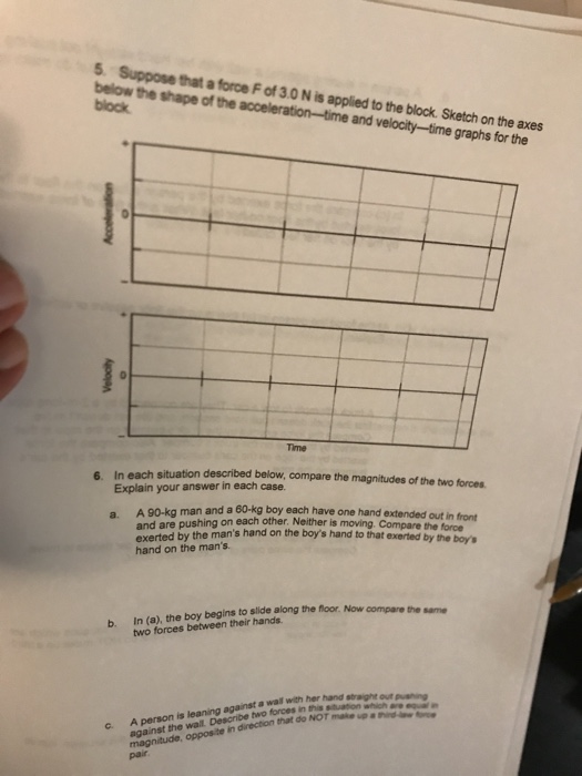 A force is applied that makes an object move with the acceleration image