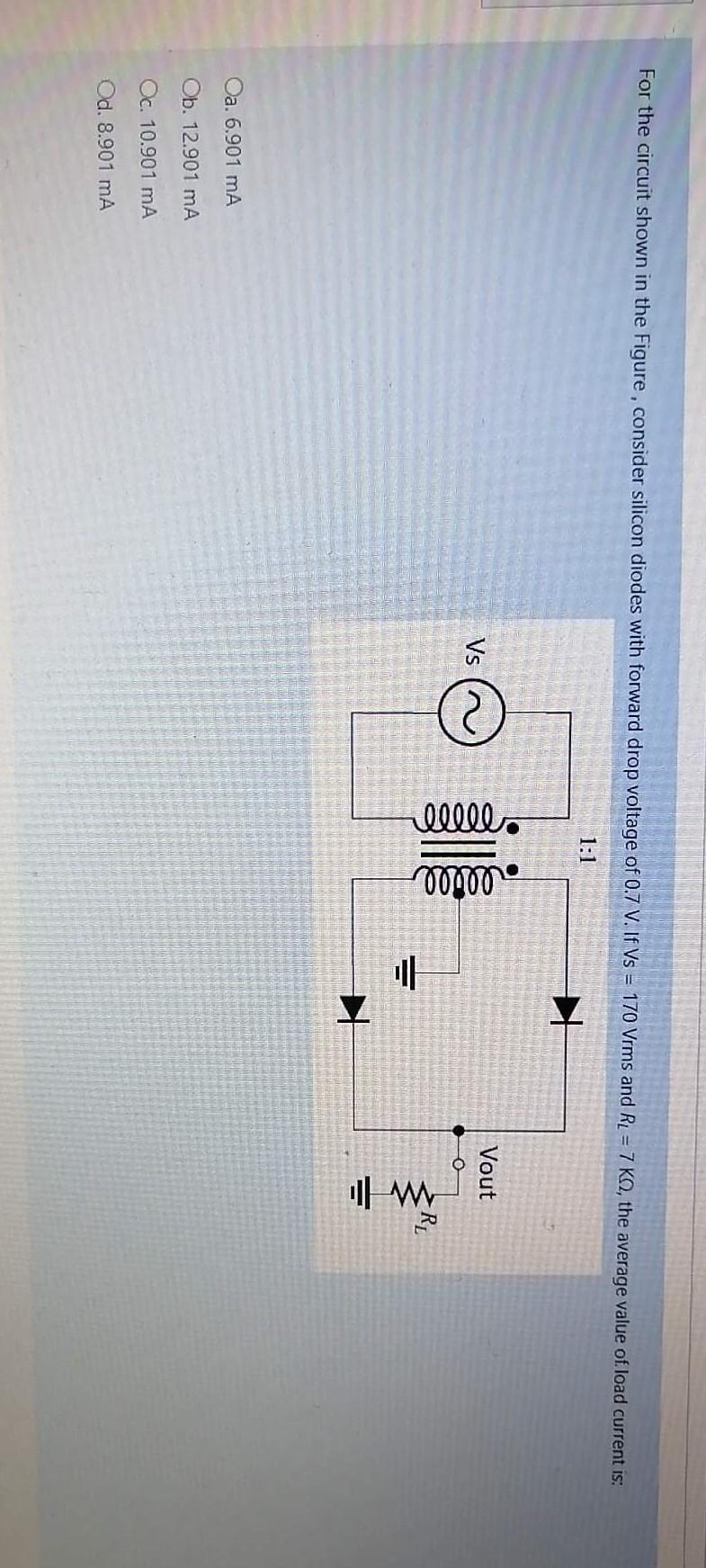 Solved For the circuit shown in the Figure, consider silicon | Chegg.com