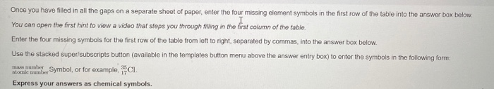 Solved Once you have filled in all the gaps on a separate Chegg