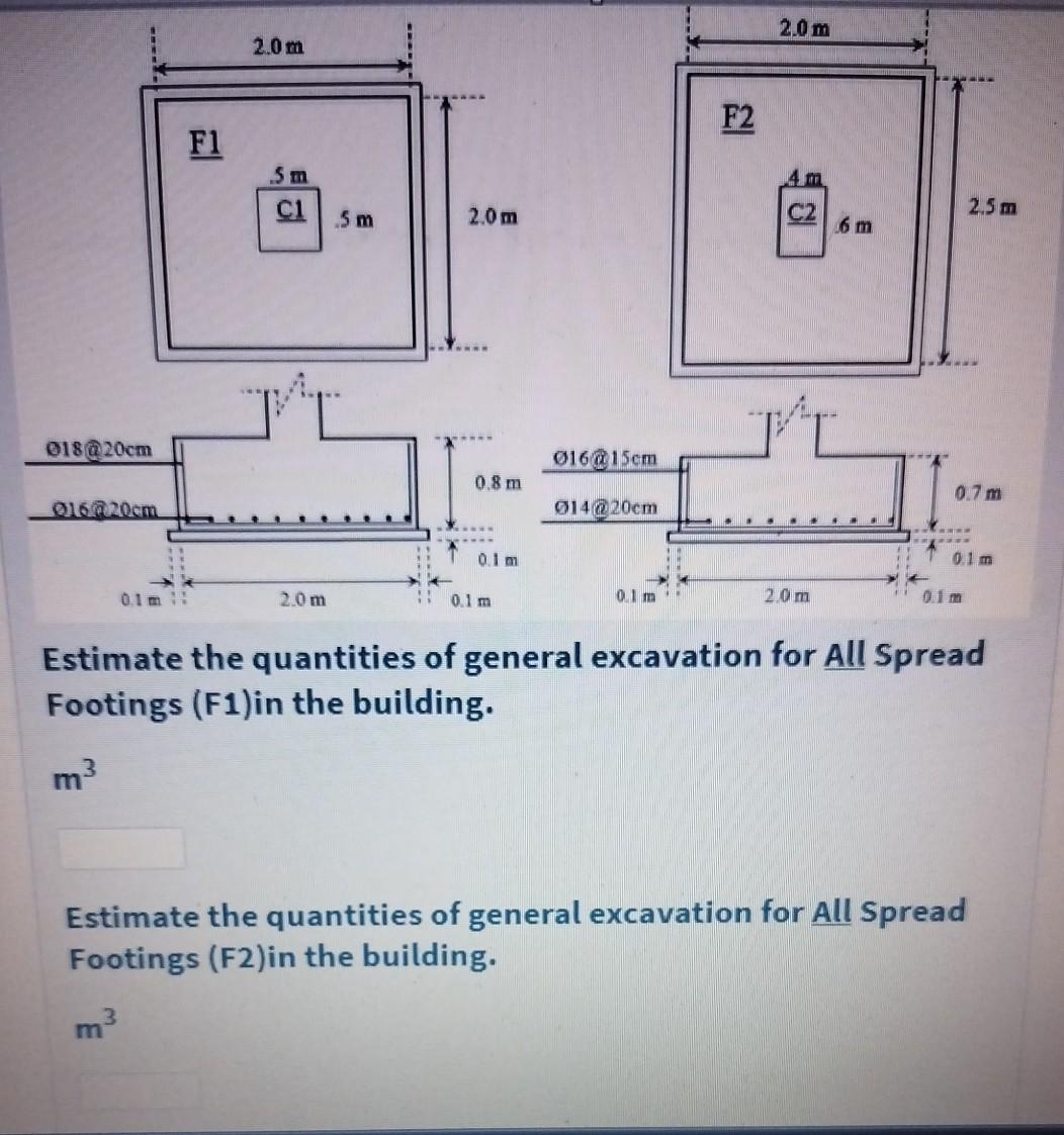 Solved Use the following building drawings to estimate | Chegg.com