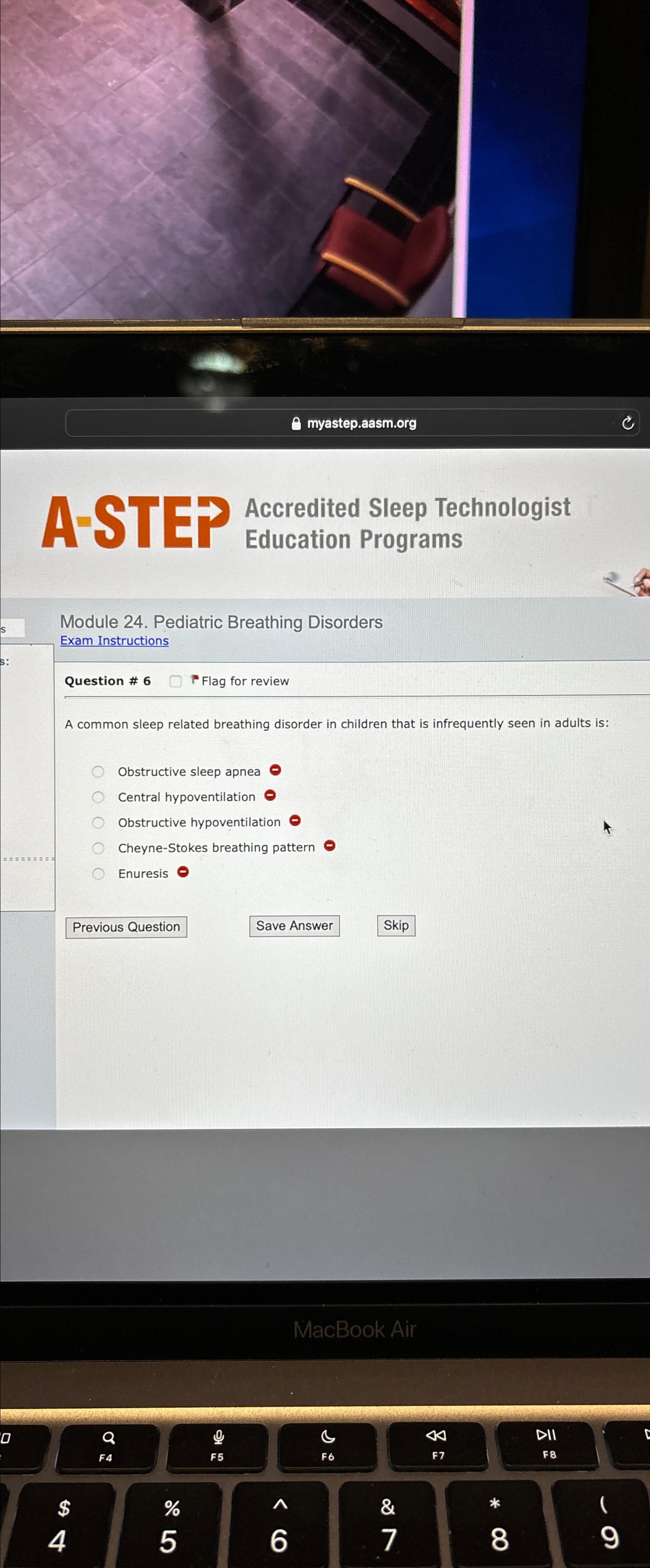 Solved => ﻿Accredited Sleep