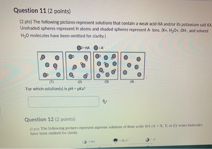 Solved Question 11 (2 points) (2 pts) The following pictures | Chegg.com