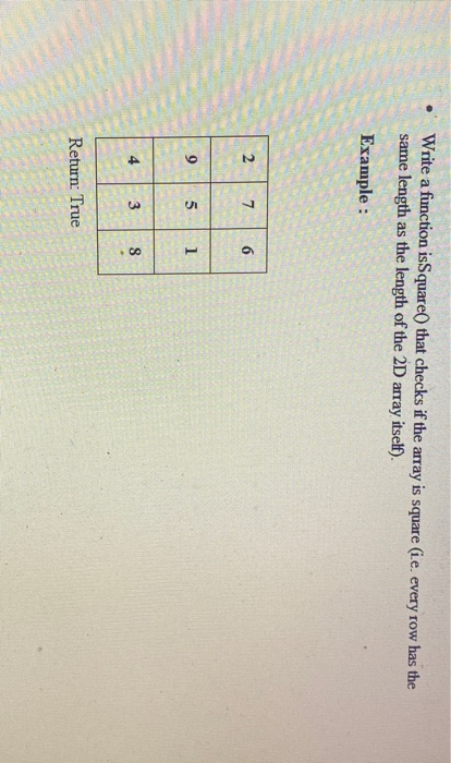 Solved Write a function sumRows that takes a 2D array as an | Chegg.com