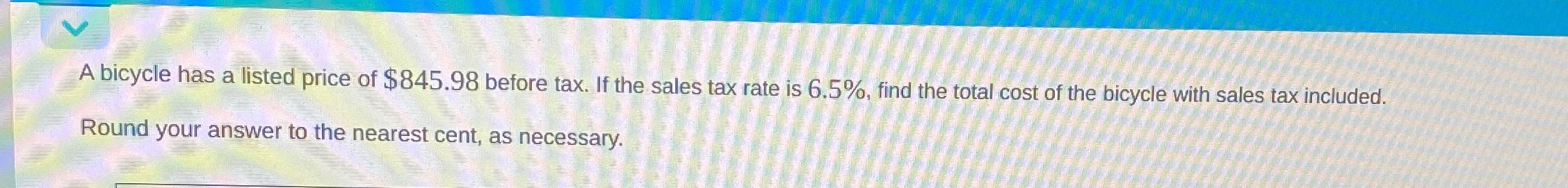 bike tax cost