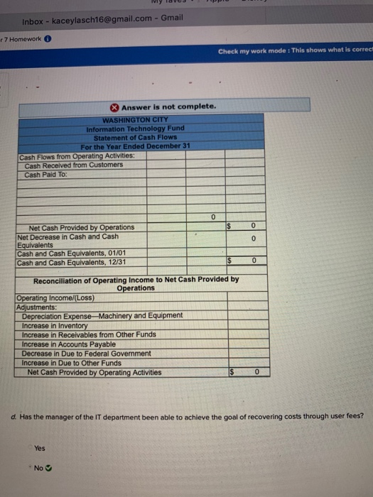 Solved I need help finishing this problem, I have a lot of | Chegg.com